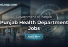 Punjab Health Department Jobs 2026